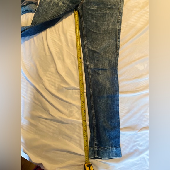 Vintage Miss Sixty Y2K NICLA Skinny Blue Denim Jeans.  Size 29 - Picture 12 of 13